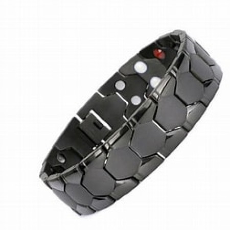 Titanium Double magnetic bracelet (TMB-22)